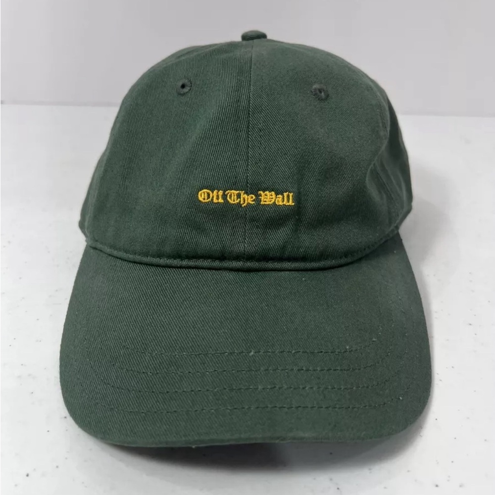 Vans Off The Wall Curved Bill Jockey Hat Green